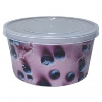 Ємність кругла з декор.+кришка 1,6л лохина Харків (10)