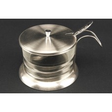 Цукорниця з ложкою нержавійка 1033 А-Плюс (36)