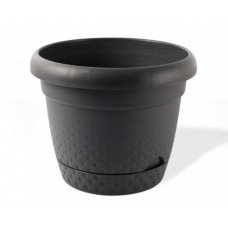 Вазон PEARL з полив KRS-341 чорний 1,1л №1 Karasu (48)