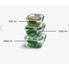 Н-р конт-в квадрат "3в1" 30872 (0,9+1,5+2,4л) Фреш MASTER Dunya (12)