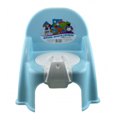 Горщик дитячий - крісло Блакитний ММ (10)