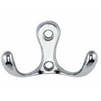 Гачок-вішак хром 2-гачка 4,5*7см  KD-12 8295 Фенікс (48)