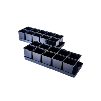 Комплект д/розсади великий (н-р 2 піддони+20 вазон) Алеана(17)