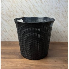 Кошик д/зберіг круглий "Ротанг" Графіт 30л м'який Харків