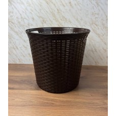 Кошик д/зберіг круглий "Ротанг" Коричневий 30л м'який Харків