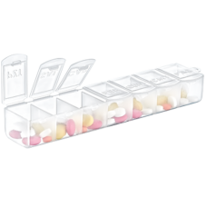 Таблетниця на 7 відділень AK 558 15x3,5x2,5см Beehome (48)