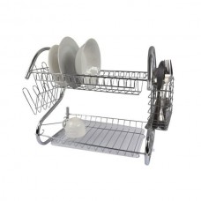 Сушка д/посуду ALFA 07 2-яр хром 41*24.5*36см 56194 Фенікс