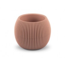 Вазон CORAL шар KRS-364 персик 1,2л №4 Karasu ()