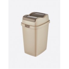 Відро д/сміт з подвійн кришк 5л 09711-20 капучино Dunya (36)