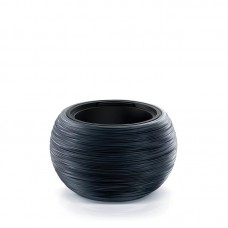 Горщик FURU шар DBFUK-440 антрацит 25л(8л) Prosperplast (2)