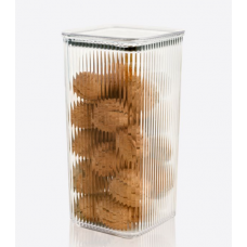 Ємність д/сипуч квадрат Line 1,650л 32008 Dunya (24)