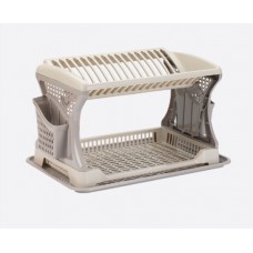 Сушка д/посуду 2-яр 07201-1 без коробки Беж Dunya (12)