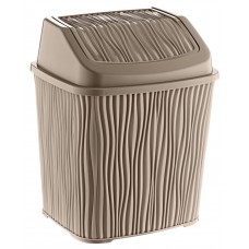 Відро д/сміт 6,2л беж/лате  WAVY DL-006 Ozer (20)