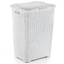 Корз д/білиз Ротанг 45л Біла 05006-2 Dunya (8)