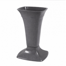 Ваза для квітів 39см графіт Ламела (10)