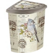 Корзина д/біл кутова з мал 53л Пташка 338-8 Elif