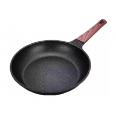 Сковорідка лита 24см б/кр чорна VZ2031 Vezzer (12)