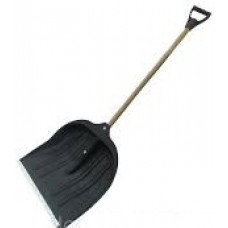 Лопата д/снігу АБС 490*495 з держаком (велика)