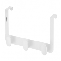 Вішак дверний на 3 гачки Білий 30x3x20см ARHB3109W Minimalism ARDESTO (12)