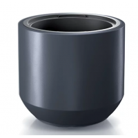 Горщик гладкий HEOS DBHEW-300 антрацит Prosperplast