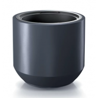 Горщик гладкий HEOS DBHEW-470 антрацит Prosperplast