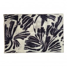 Килим універ Plush 75*150 беж квітка ДаріанА