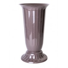 Ваза для квітів Флора 51 12л капучіно бетон  Алеана (8)