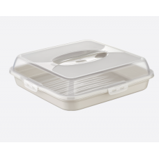 Тортівниця квадратна 36*36*10см. 30308 Dunya (24)