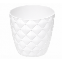 Горщик д/квітів Бусінки 4,3л Білий 439-2
