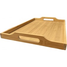 Таця прямокут 40*28*4,1 бамбук 009 Євроголд
