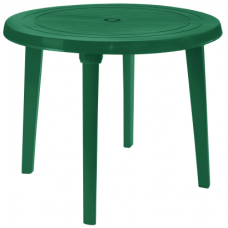 Стіл круглий зелений Алеана