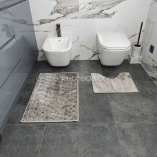 Н-р килим д/ван кім Smile св.сірий 50*80+50*40 ДаріанА