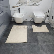 Н-р килим д/ван кім Smile бежевий 50*80+50*40 ДаріанА