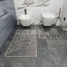 Н-р килим д/ван кім JOY сірий 57*100+57*50 ДаріанА