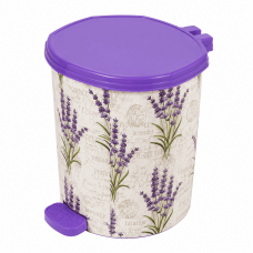 Відро д/сміт педал №4 20л Лаванда -009 DECOR Ozer