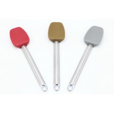 Лопатка силіконова 25см з метал. ручкою 4054 G А-Плюс (96)