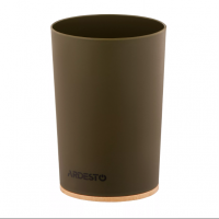 Склянка д/щіток Хакі Minimalism ARHB3105OB ARDESTO (12)