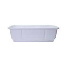 Балконка " Дама " 50*18 9л білий Алеана (10)