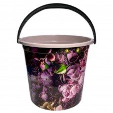 Відро 4,5л з малюнком Квіти Харків