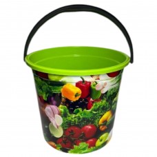 Відро 4,5л з малюнком Овочі Харків