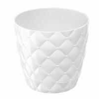 Горщик д/квітів Бусінки 0,75л Білий 435-2