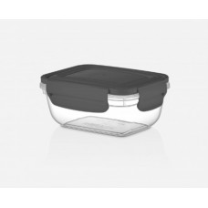 Контейнер Fresh Box прямокут 0,4л 30211 кольор кришка Dunya (12)