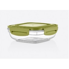 Контейнер Fresh Box квадр плоск 1,025л 30424 кольор кришка Dunya (12)