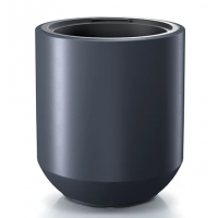 Горщик гладкий HEOS DPHEW-400 антрацит Prosperplast