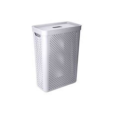 Корзина "Simple" 25л з кришк какао Алеана(5)