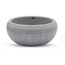 Вазон ARRANGEMENT куля KRS-610 сірий граніт 0,7л Karasu (24)