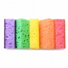 Губки д/миття посуду унів Супер Піна (5шт в уп) (60)