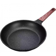 Сковорідка лита 28см б/кр чорна VZ2038 Vezzer (12)