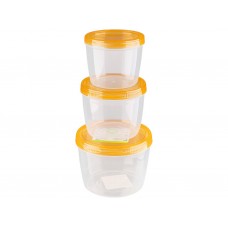 Н-р конт TWIST круглий  (250мл+370мл+600мл) Ал-пласт(63)