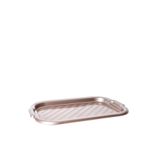 Таця прямокутна 45*30*4 платина.Алеана (5)